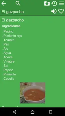 Recetas Gratis android App screenshot 5